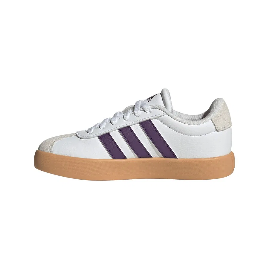 Кроссовки ADIDAS SPORTSWEAR 'VL COURT 3.0 K' белого цвета