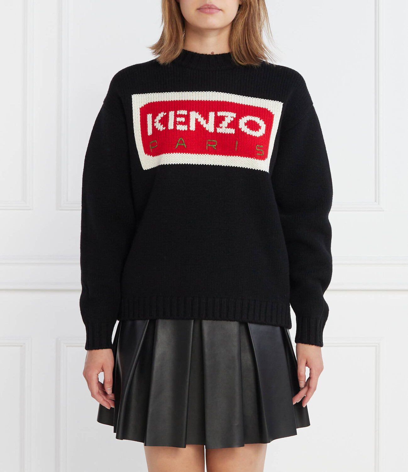 

Свитер из шерсти Kenzo Regular Fit, черный