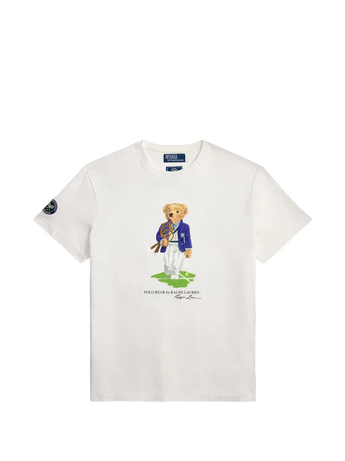 Футболка Classic Fit белая Polo Ralph Lauren, белый