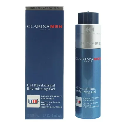 Гель для лица 50 мл увлажняющий Clarins, Men Revitalizing Gel