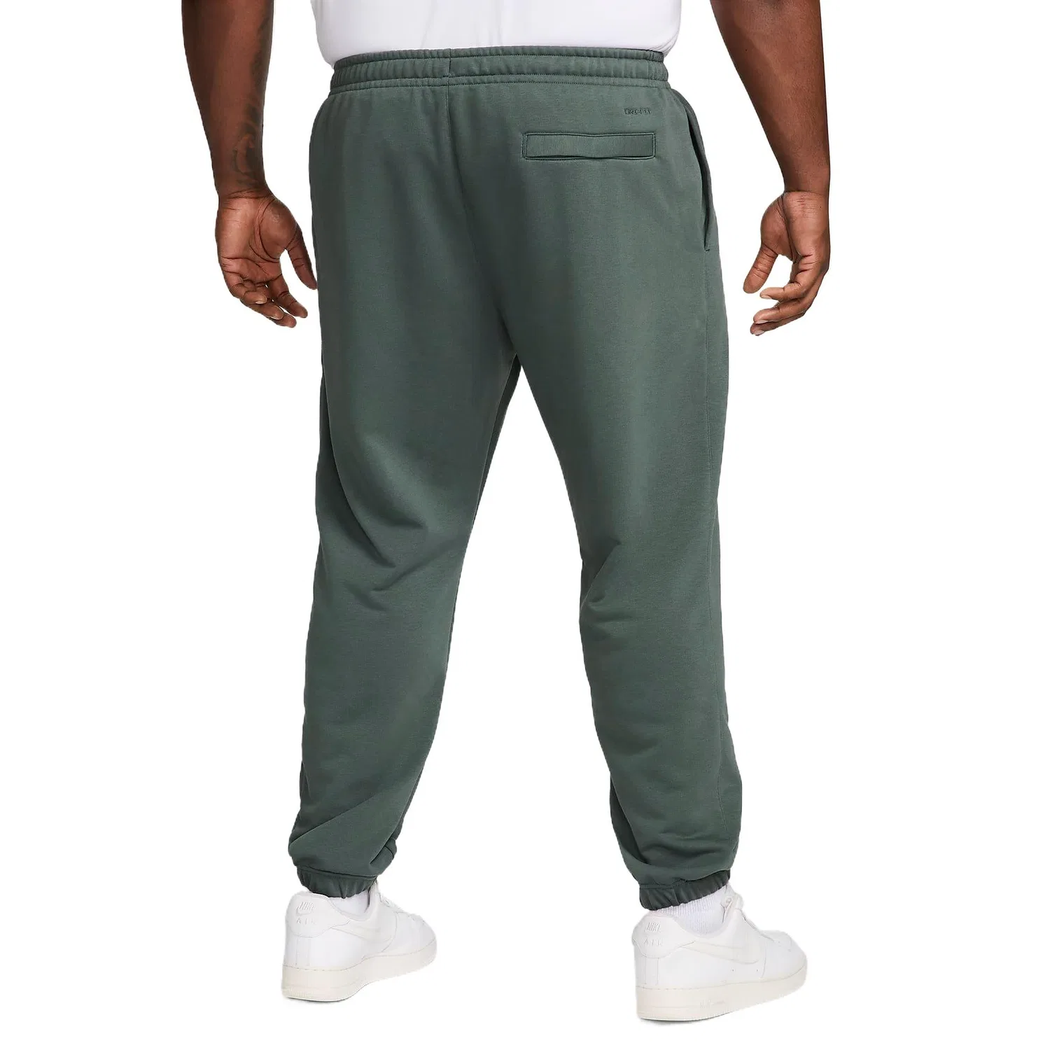 Мужские спортивные брюки Dri-FIT Fleece с логотипом Swoosh, Nike, Green — фото 4