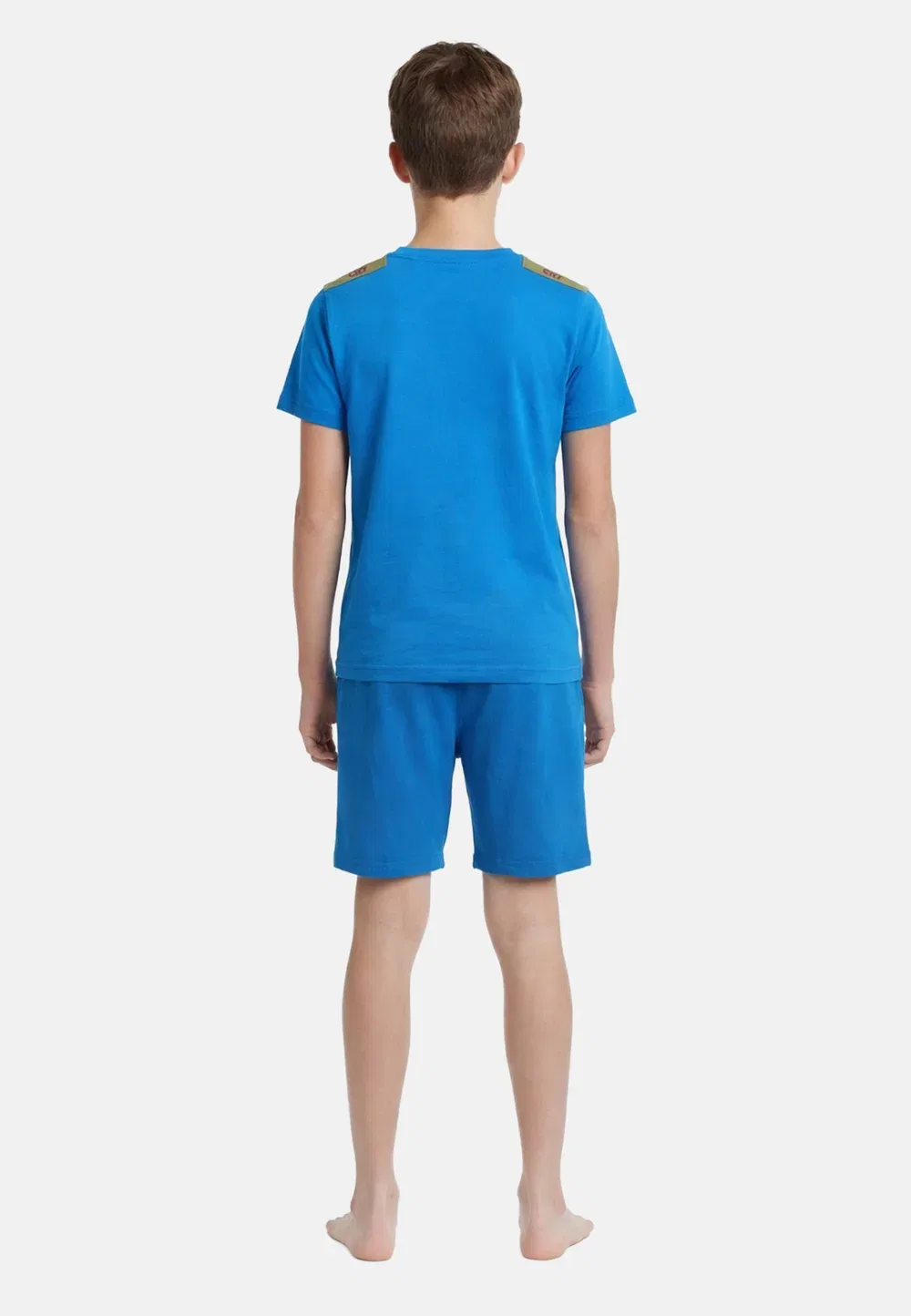 Базовый короткий пижамный комплект из двух штук Cristiano Ronaldo Cr7, Blaumix — фото 2