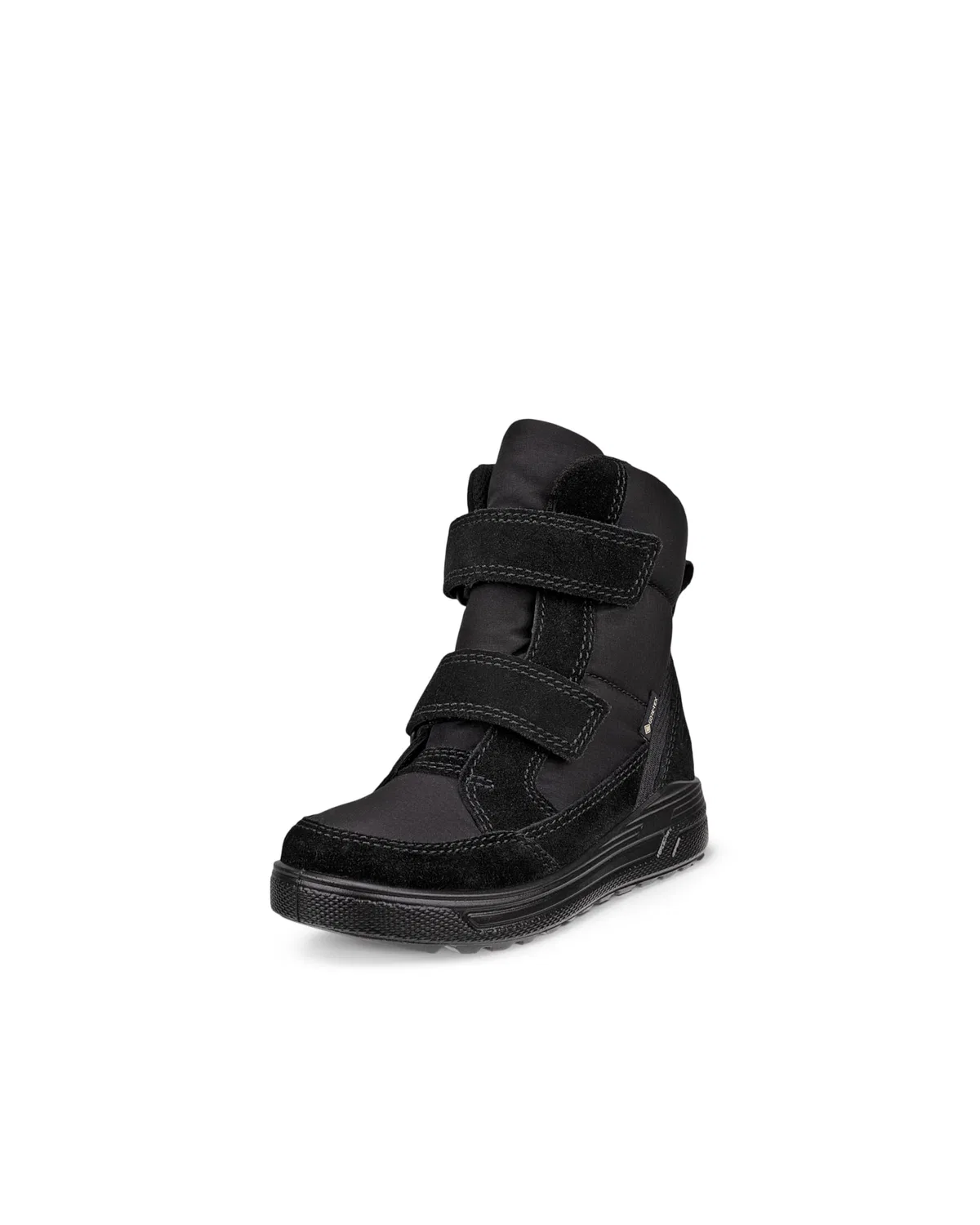 Детские ботинки для мальчиков с принтом Urban Mini High-cut Boot ECCO, Black