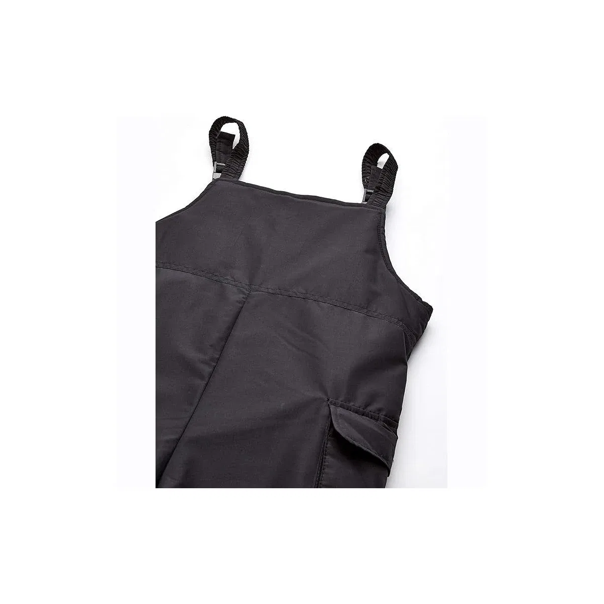Детский снежный комбинезон для девочек утепленный Classic Heavyweight Snow Bib London Fog, New Black — фото 3