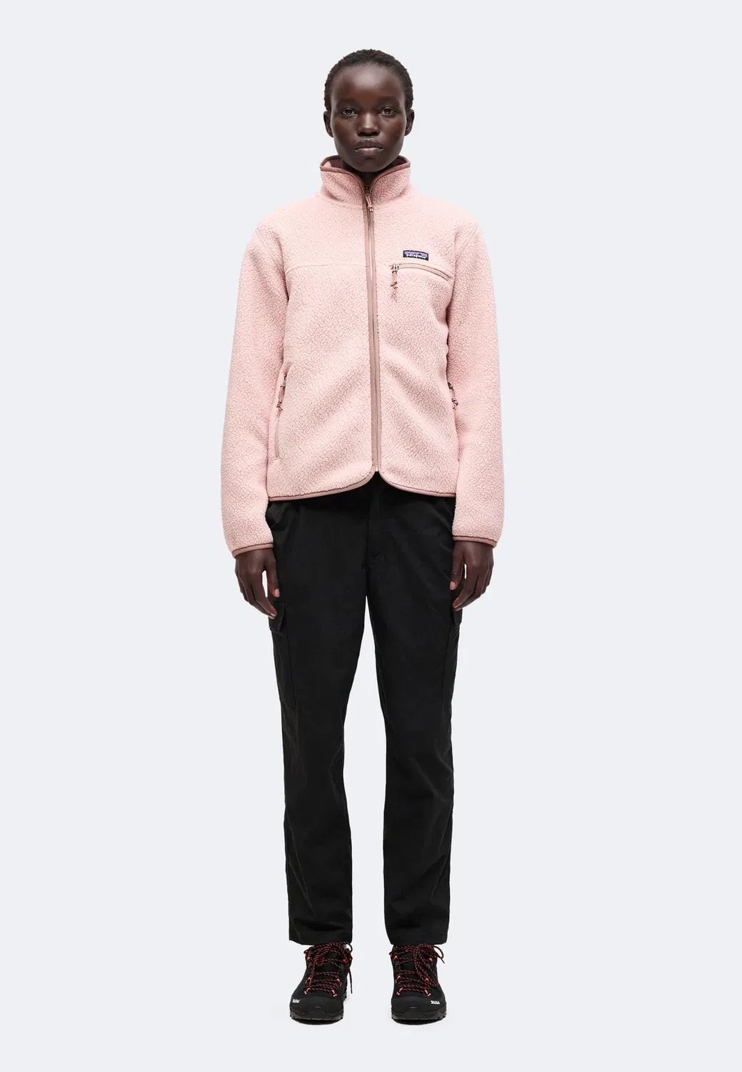 Флисовая куртка Patagonia, Fuzzy Mauve — фото 2