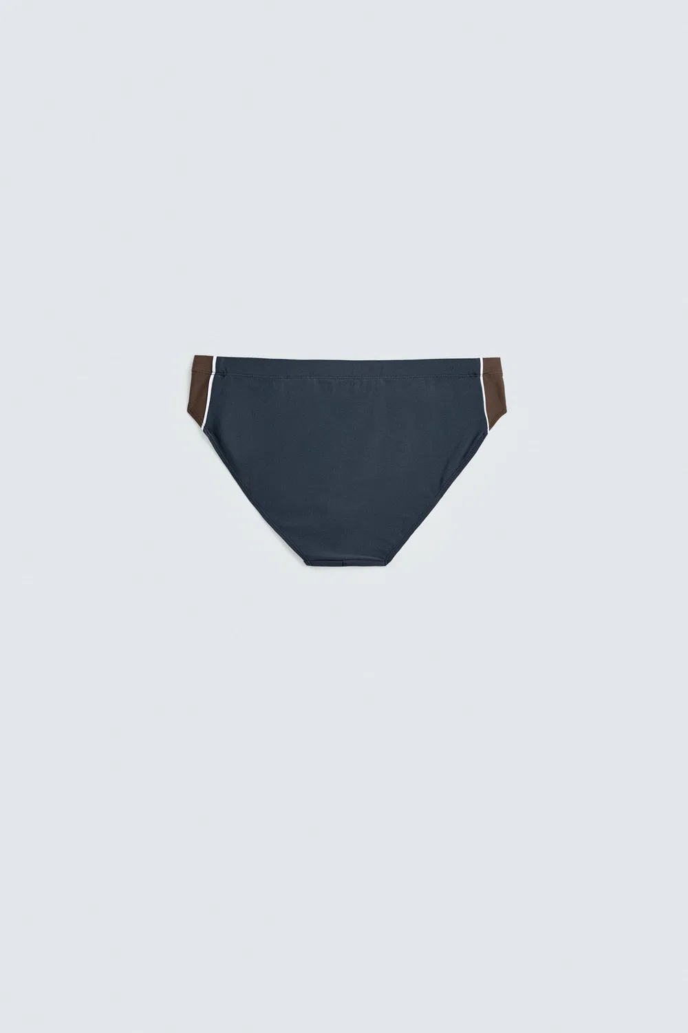 Плавки с цветными блоками ZARA, Navy Blue — фото 2
