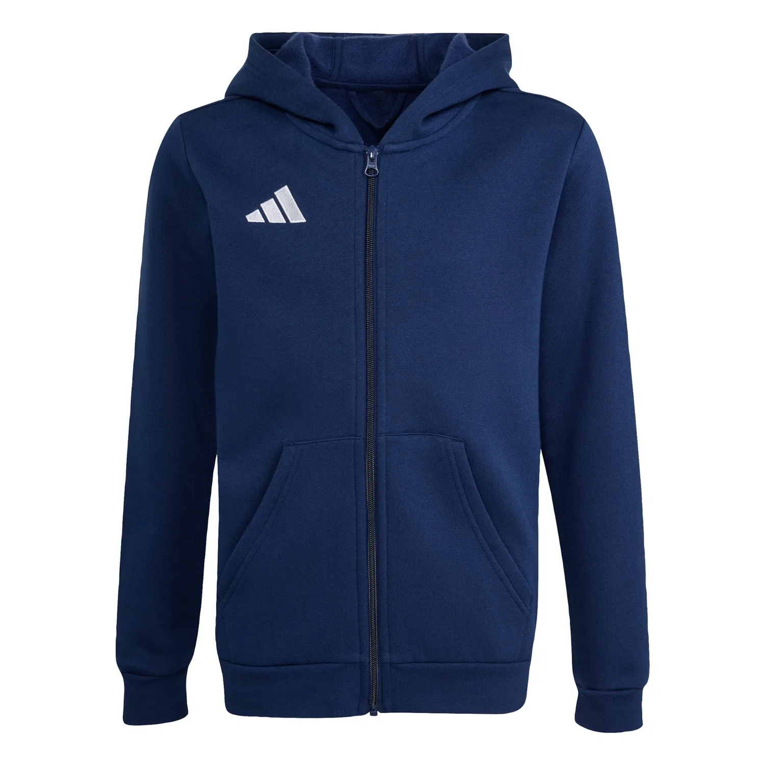 Толстовка на молнии Adidas Performance Athletic Entrada26 темно-синего цвета