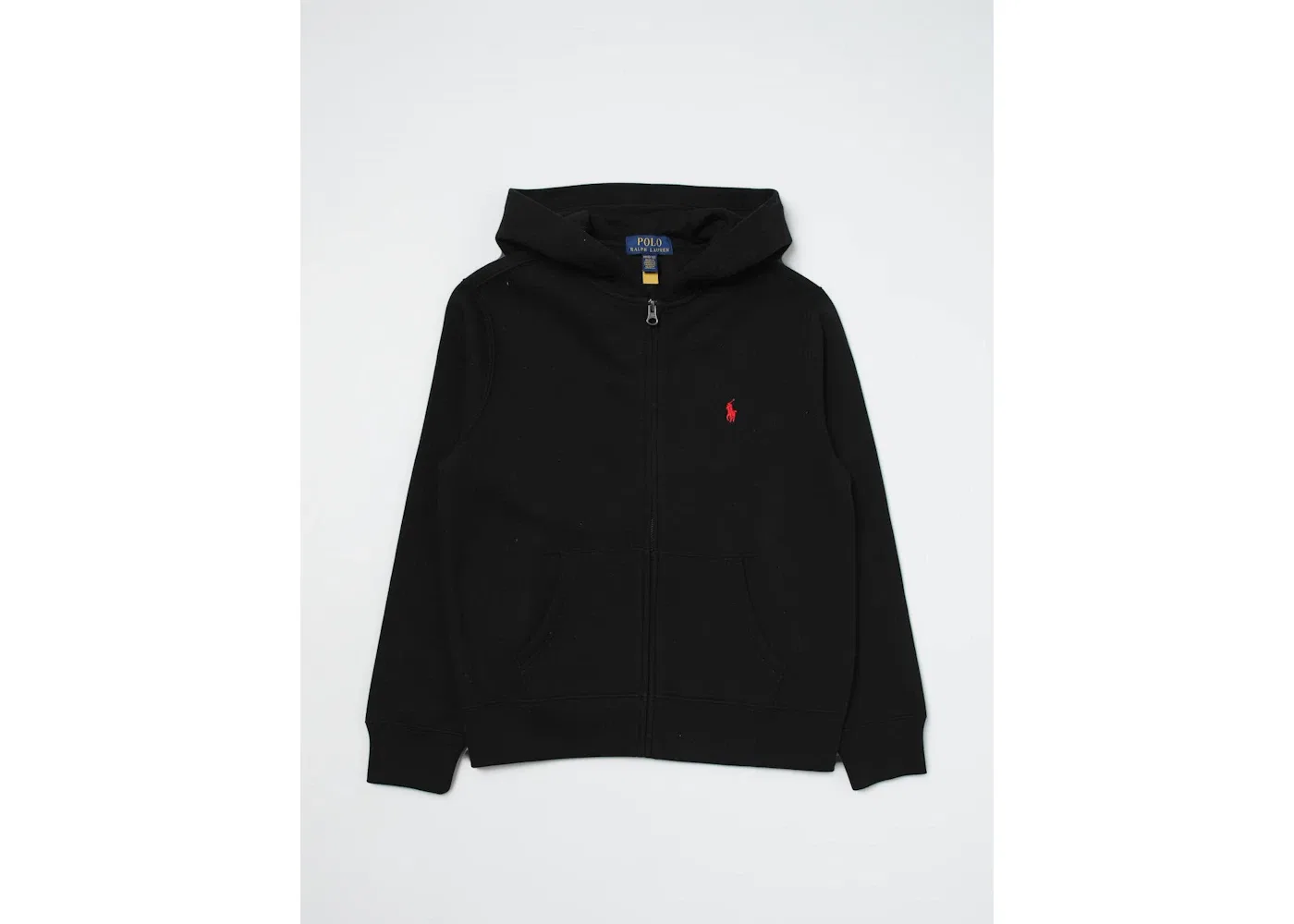 Детское худи на молнии Fleece Full Zip Polo Ralph Lauren, Black