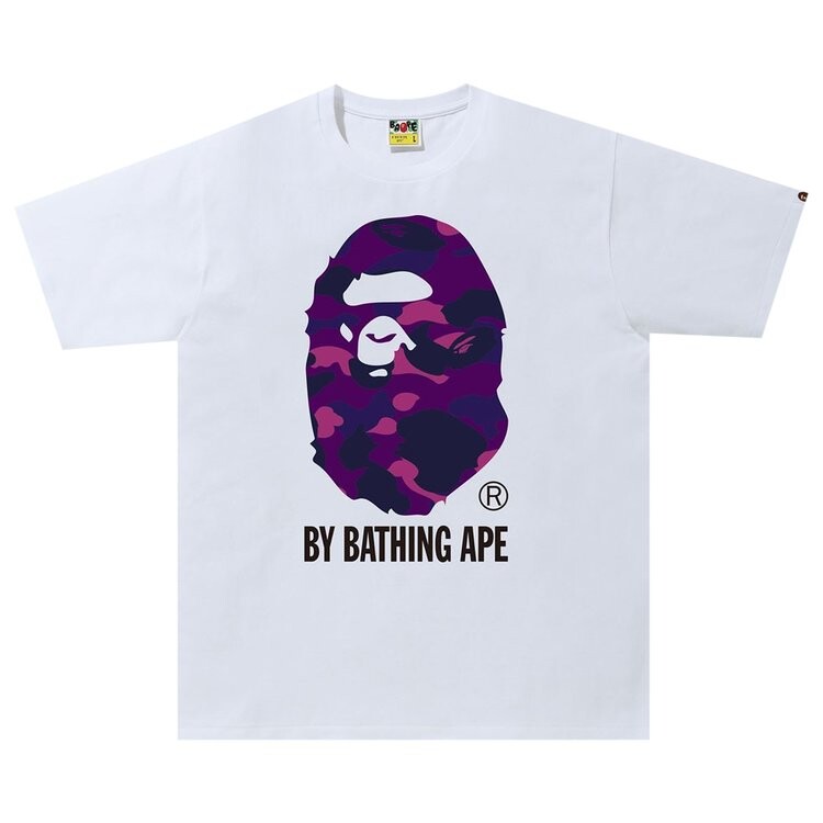 

Футболка BAPE Color Camo Tee 'White/Purple', белый