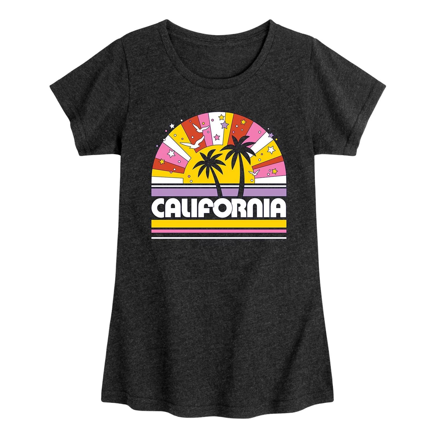

Футболка с рисунком California Sunset для девочек 7–16 лет Licensed Character
