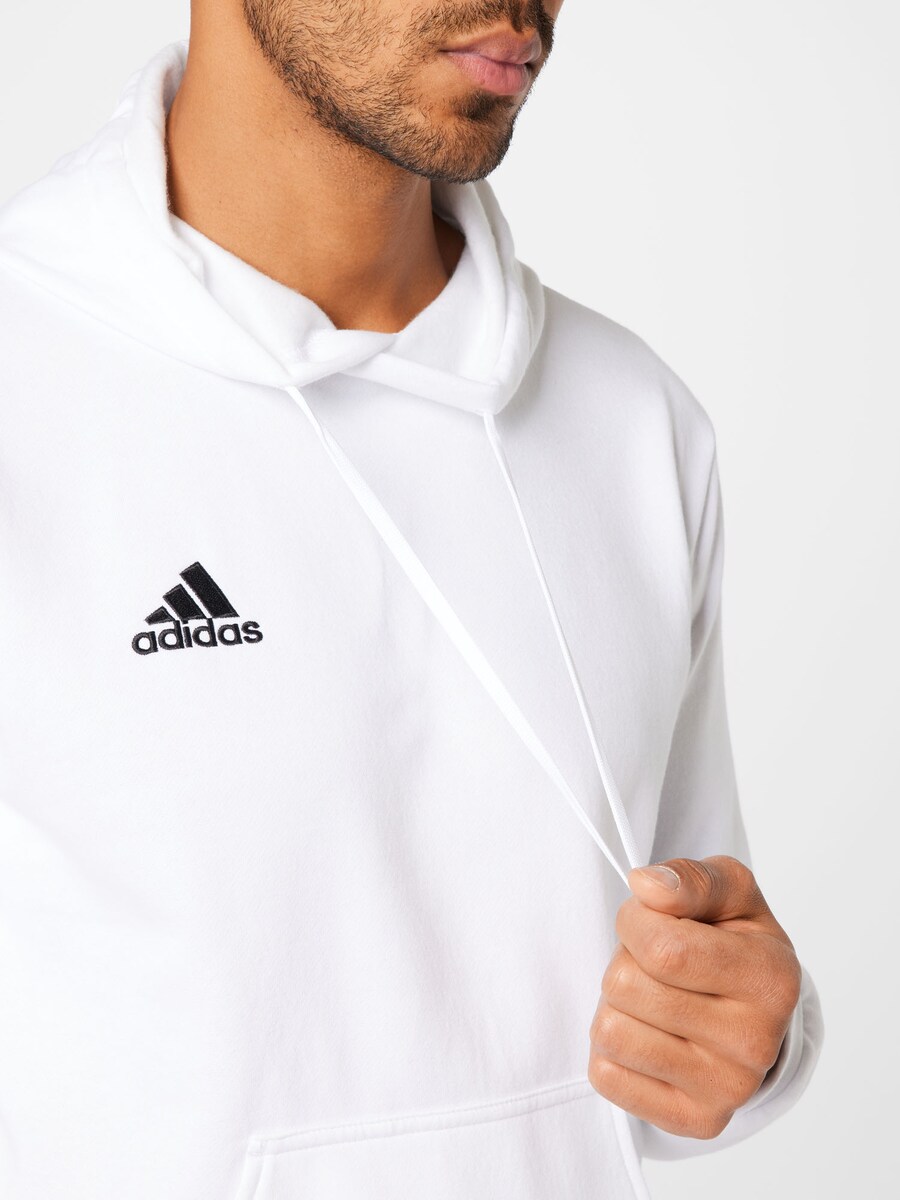 Спортивная толстовка ADIDAS PERFORMANCE Entrada 22, белый — фото 3