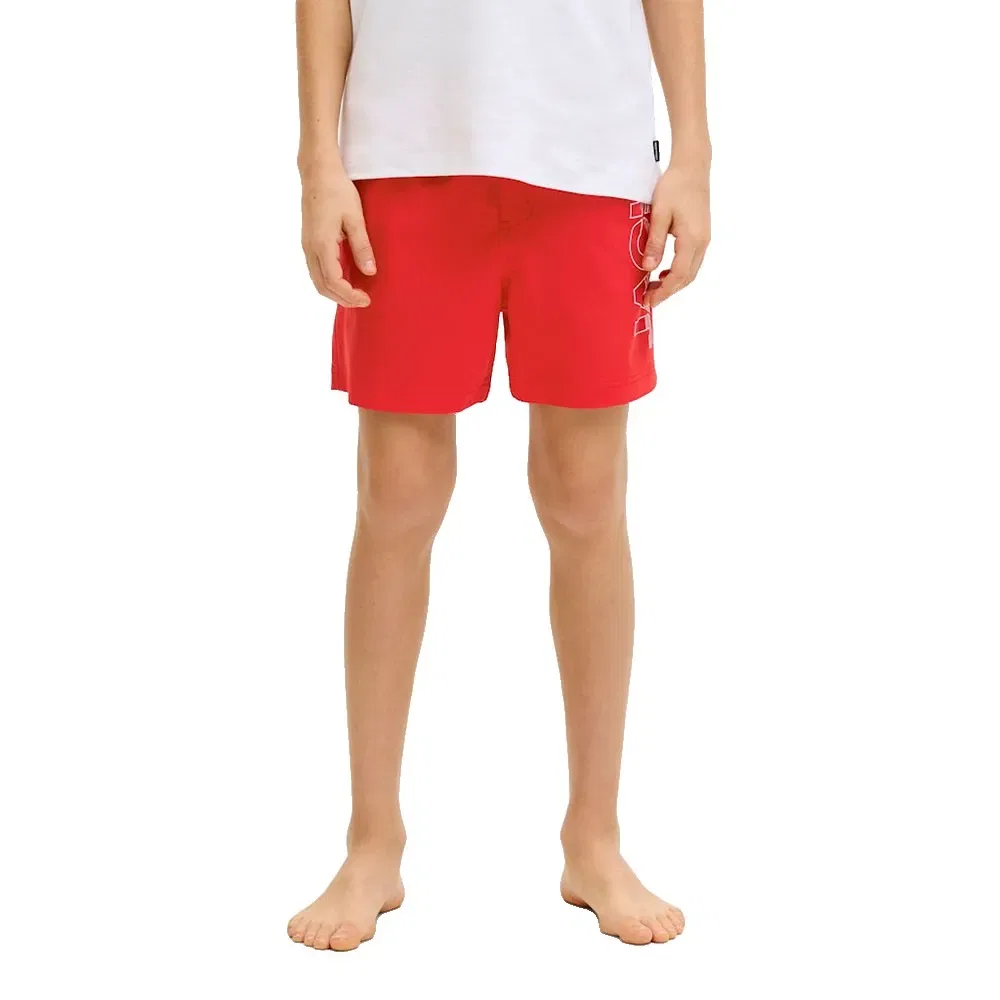 Плавки Maui Wave Logo Jack & Jones, красный