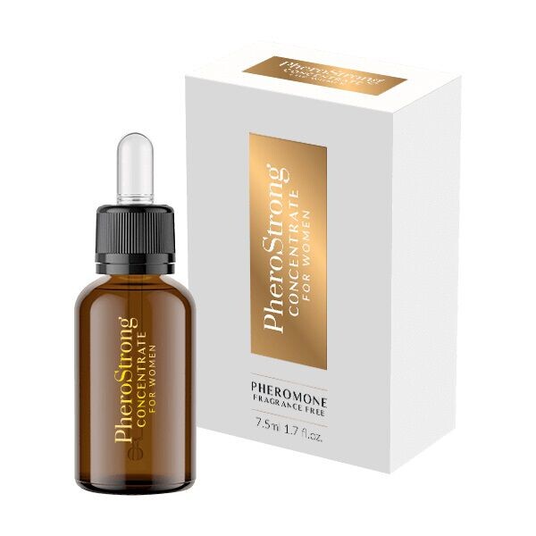 PheroStrong Pheromone Concentrate концентрат феромонов без запаха для женщин, 7,5 мл — фото 3