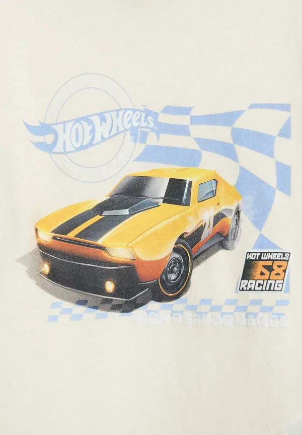 Пижамный комплект с принтом Hot Wheels, Marks & Spencer Mix, синий — фото 3
