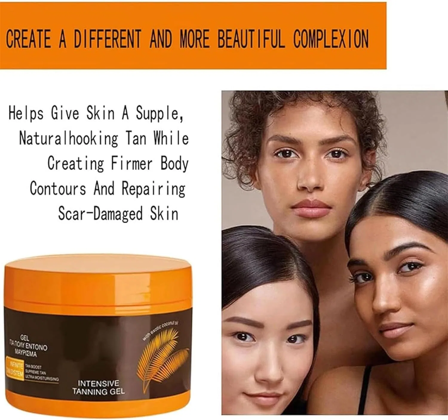 Крем-гель для загара Luxury Intensive Tanning Gel, Eunmsi, 150 мл — фото 4