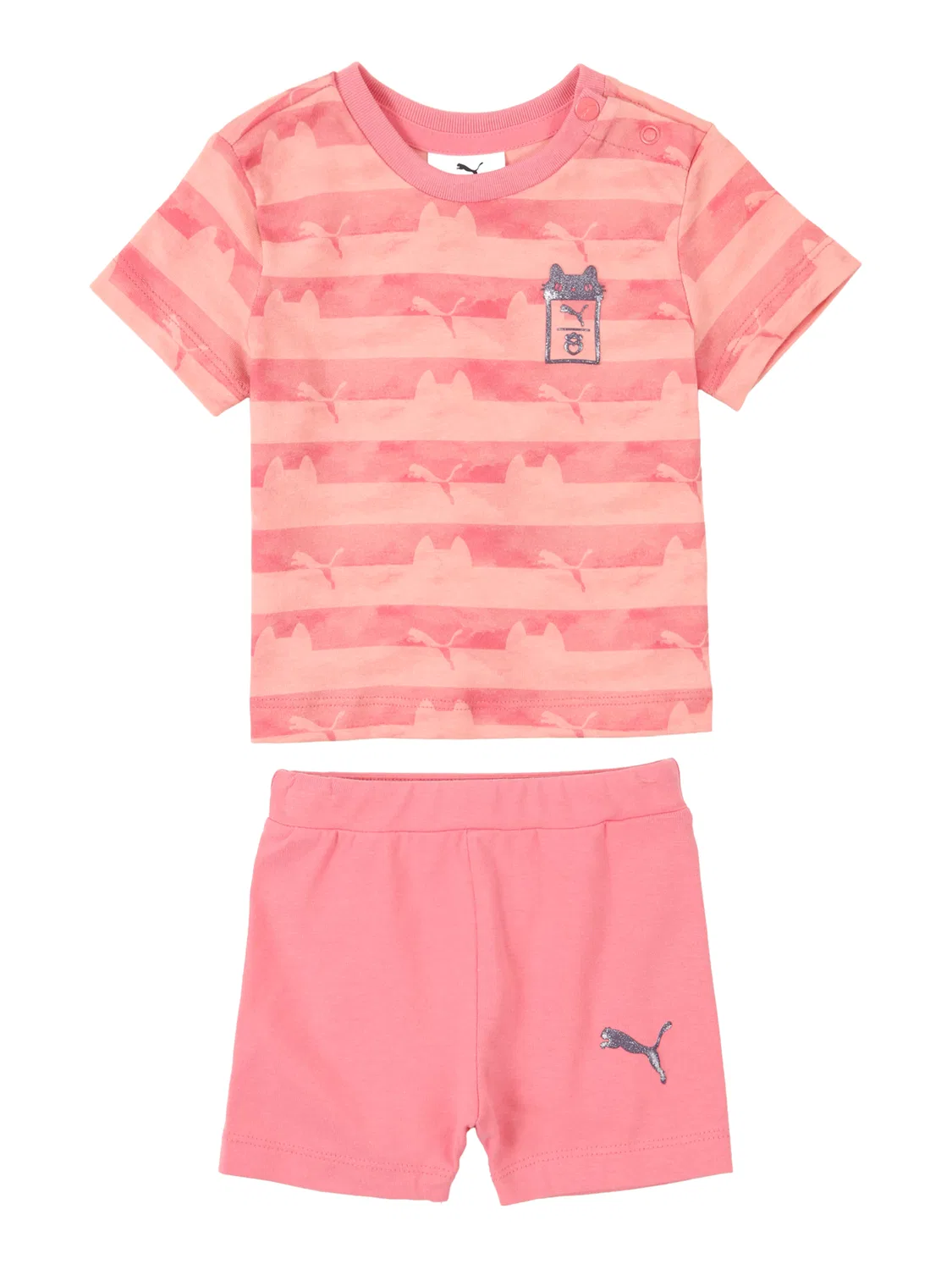 Комплект одежды PUMA Puma x Gabby's Dollhouse Minicats в пастельно-розовом и светло-розовом цветах