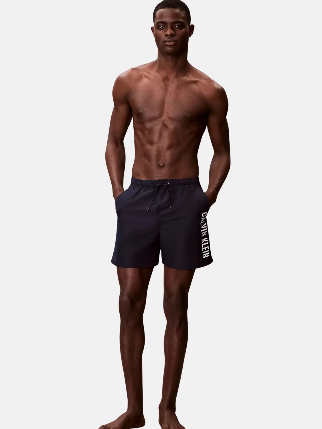 Шорты для серфинга Calvin Klein темно-синего цвета — фото 2