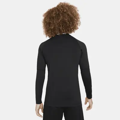 Топ Nike Pro, черный/белый — фото 2