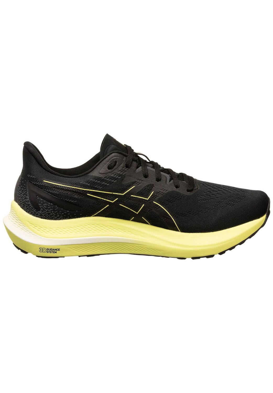 Мужские кроссовки GT-2000 12 asics, цвет Schwarz/Neongelb  Us — фото 2