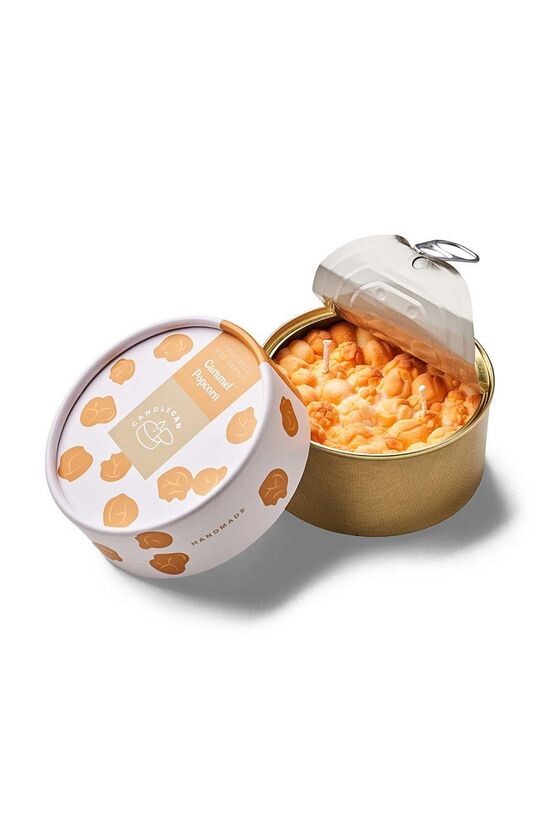 

Ароматическая свеча «Карамельный попкорн» CandleCan, белый