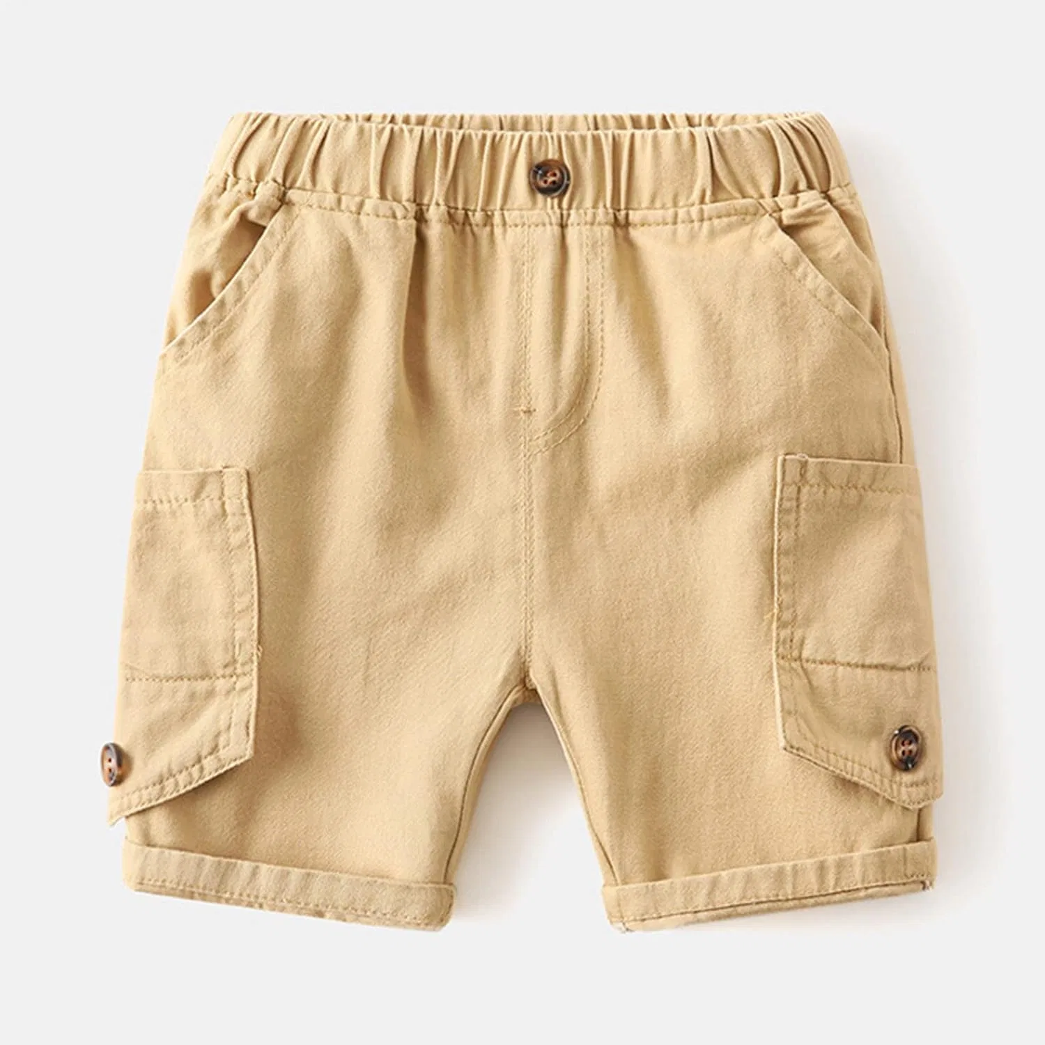 Детские шорты спортивные, Cargo, Khaki, для мальчиков 1-6 лет — фото 3