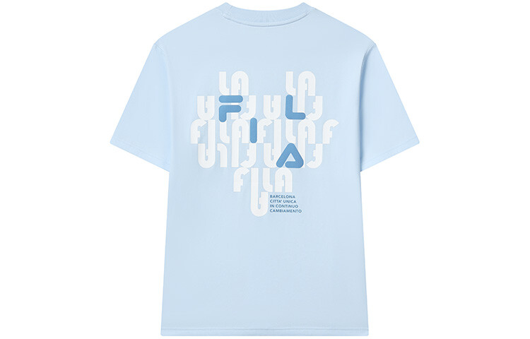 

Футболка унисекс Laiwu Blue Fila, цвет Laiwu Blue