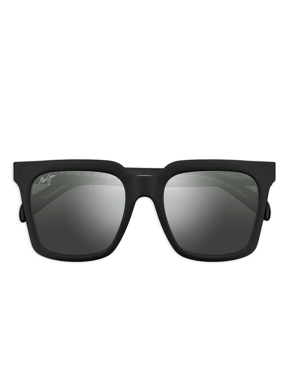 

Солнцезащитные очки Rooftops в квадратной оправе Maui Jim, черный