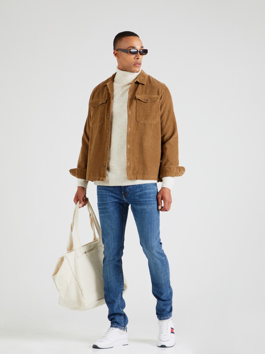 Узкие джинсы TOMMY HILFIGER, Blue Denim — фото 4