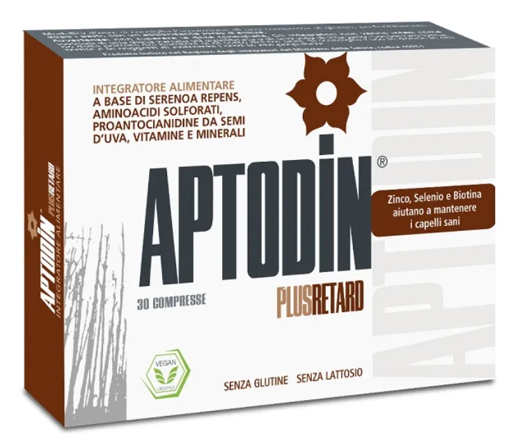 

Aptodin Plus Retard 30 таблеток, добавка против выпадения волос