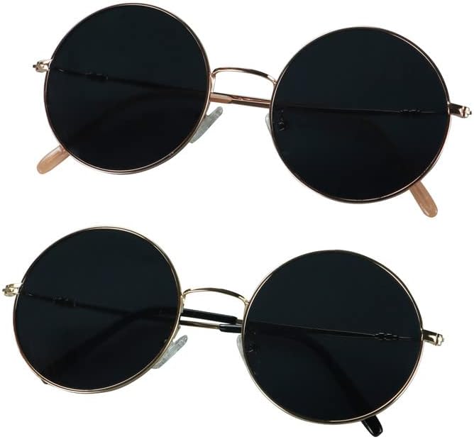 

Солнцезащитные очки LifeArt, комплект из 2 поляризованных очков, защита UV400, ретро-очки для мужчин/женщин, большие, для активного отдыха на природе, 3107_c5+c8(gold+rose Gold)