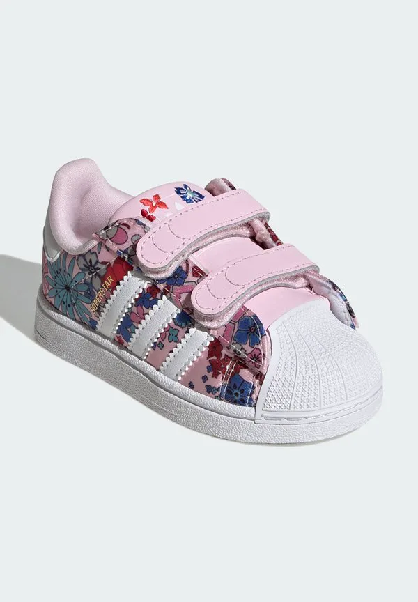 Детские туфли superstar ii cf i Adidas Originals, Clear Pink/Ftwr White/Light Pink — фото 2