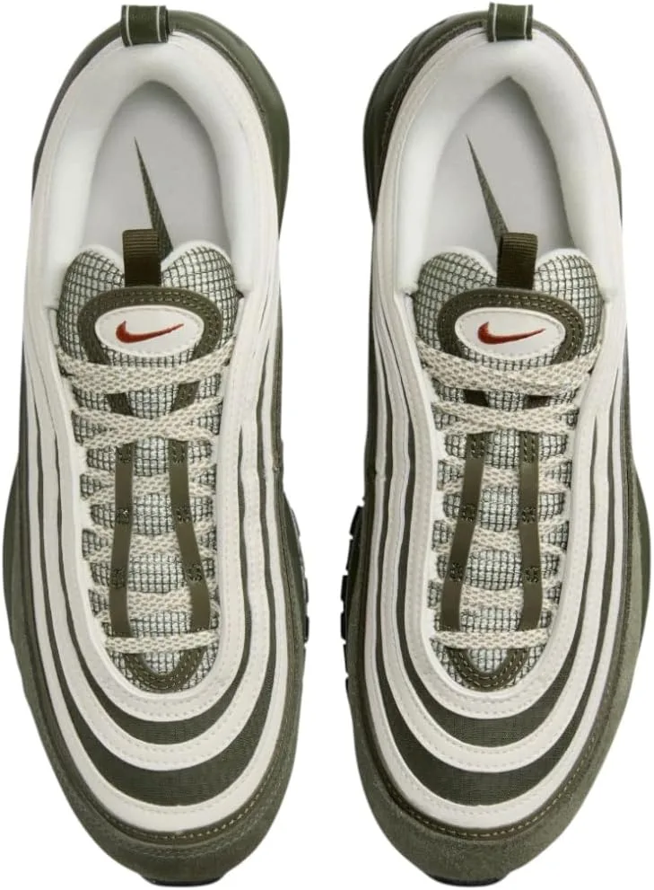 Мужские кроссовки NIKE Air Max 97, черный/оранжевый/хаки — фото 3