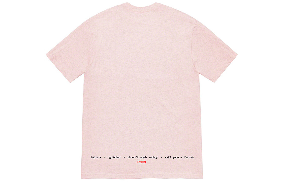 Коллекция Весна/Лето 2020 Футболка Унисекс Supreme, розовый — фото 4