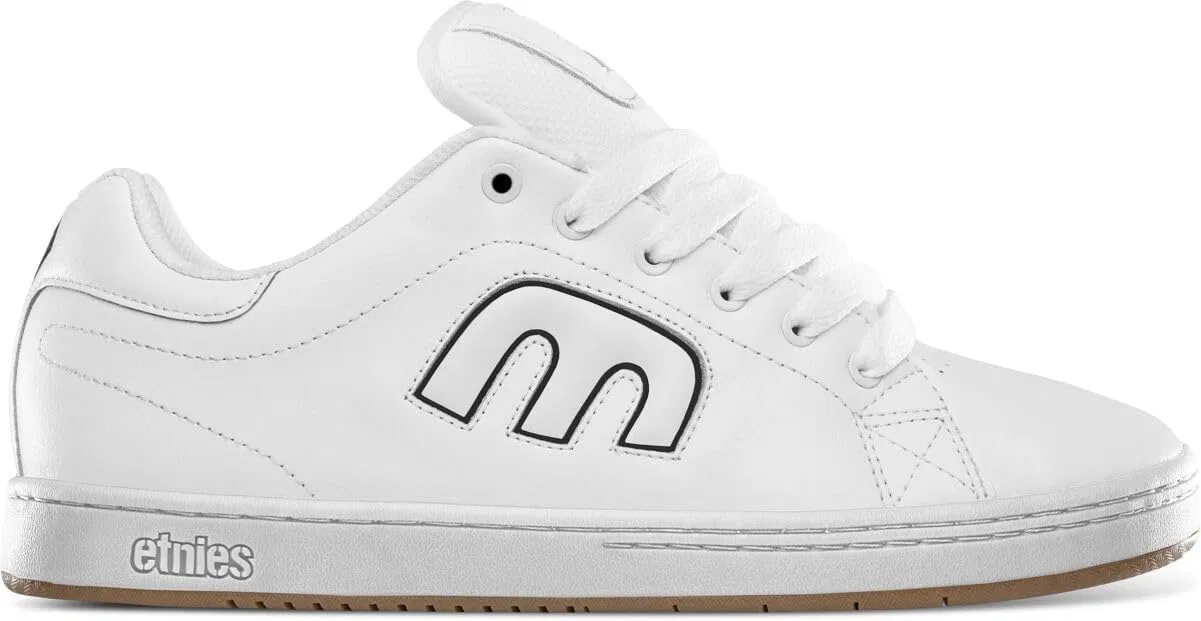 Мужские скейтбордистские кроссовки Etnies Callicut, White Black