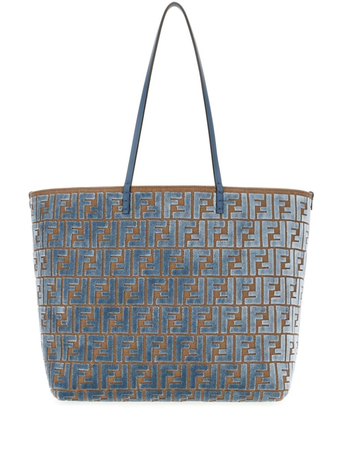 

Большая сумка-тоут Roll FENDI, синий