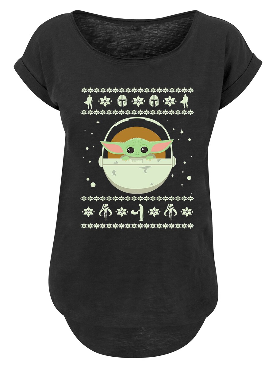 

Футболка F4NT4STIC Star Wars The Mandalorian The Child Christmas, Black