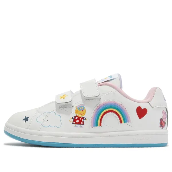 

Кроссовки peppa pig x royal complete cln 2.0 2v 'suzy sheep, candy cat and teddy' Reebok, белый