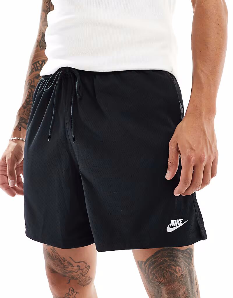 

Сетчатые шорты Nike Club черного цвета