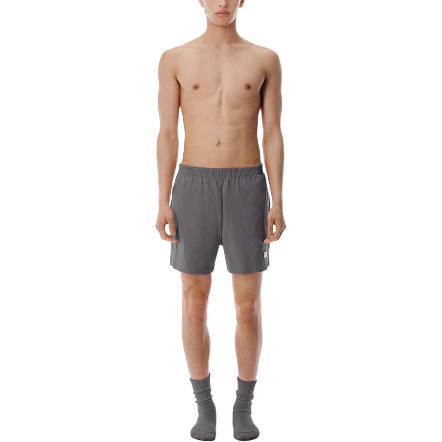 Бодивар серии SS25 повседневные шорты Unisex Alexander Wang, зеленый — фото 3