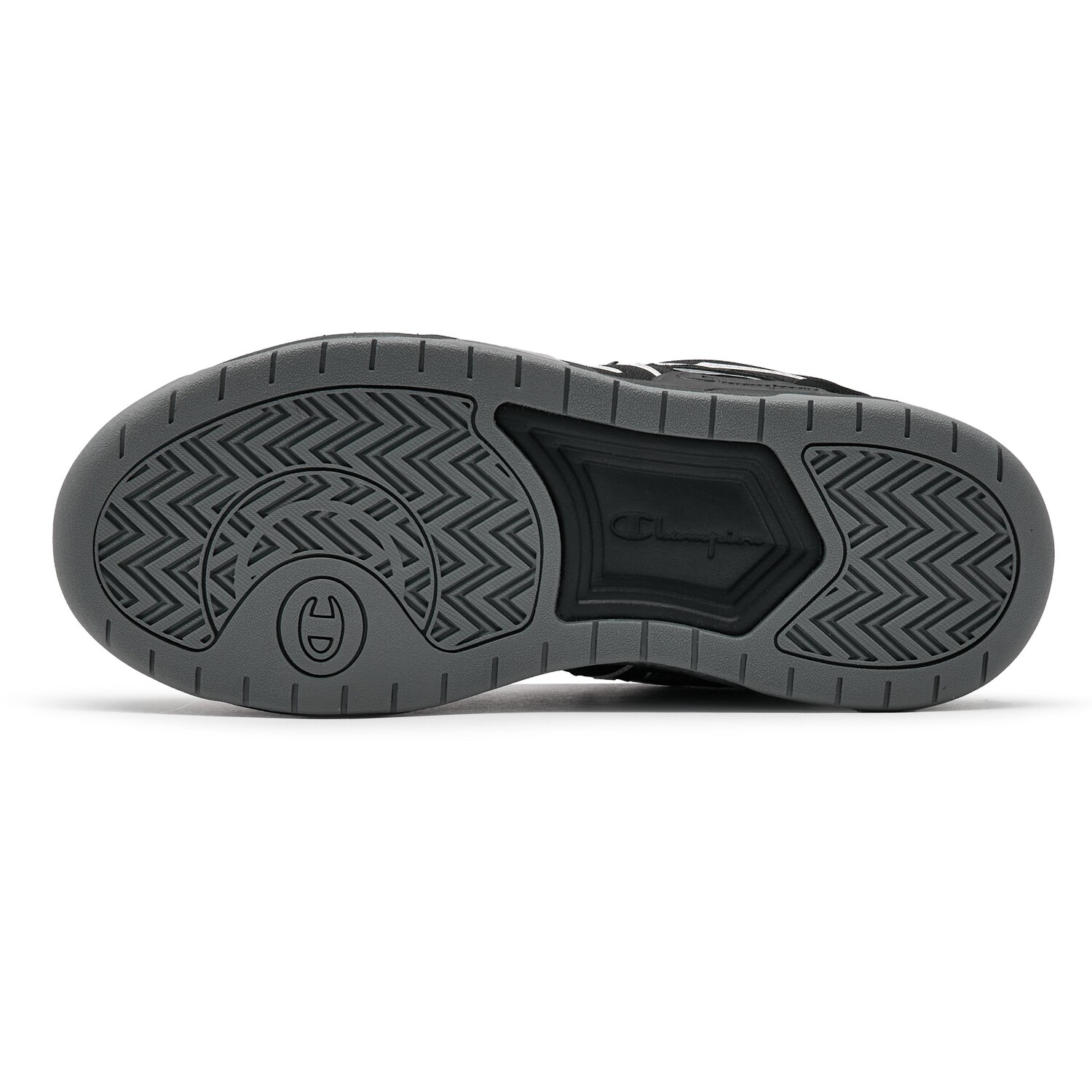 Кроссовки Champion Skateboarding Shoes Men Low-top Black, черный — фото 4