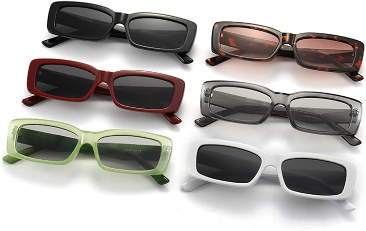 

Солнцезащитные очки с защитой от УФ-излучения UV400 | Женские, маленькие, светло-серые, для занятий спортом на открытом воздухе и вождения DSVIGF, White Gray