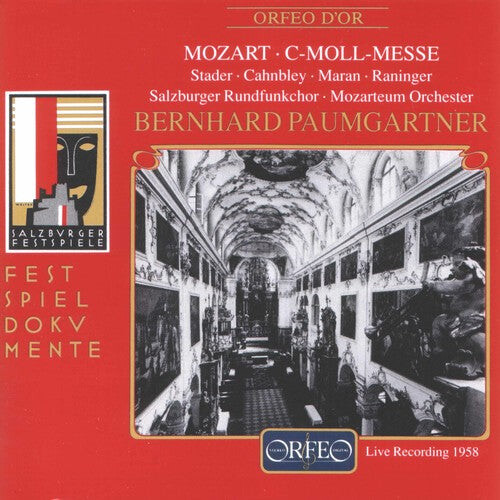 

CD диск Mozart / Stader / Cahnbley / Paumgartner: Grosse Messe C-Moll KV 427