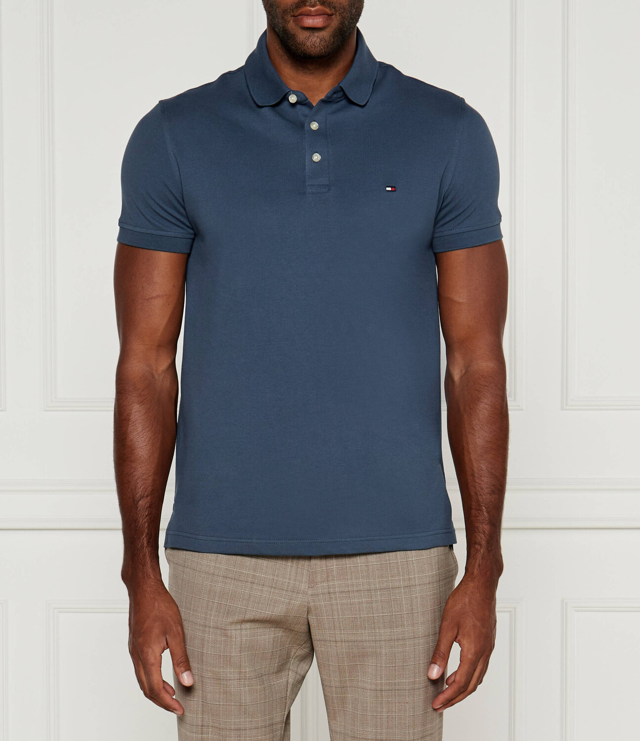 

Поло Tommy Hilfiger 1985 Slim Fit, синий
