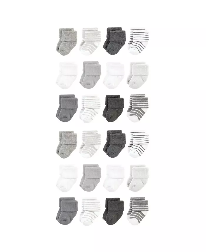 

Детские носки Hudson Cotton Rich Terry, 24 пары Hudson Baby, серый