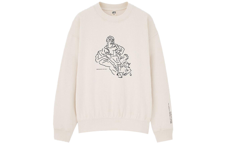 

Свитшот женский светло-бежевый Uniqlo