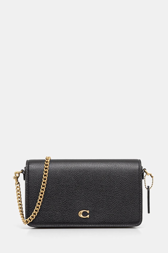 

Кожаная сумка Mila Coach, черный
