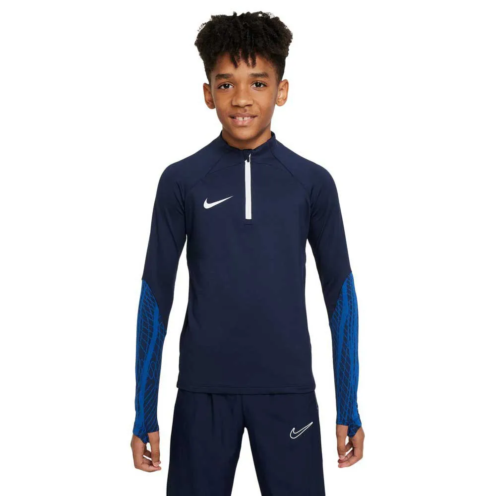 

Лонгслив Nike Dri-Fit Strike 23 half zip, синий
