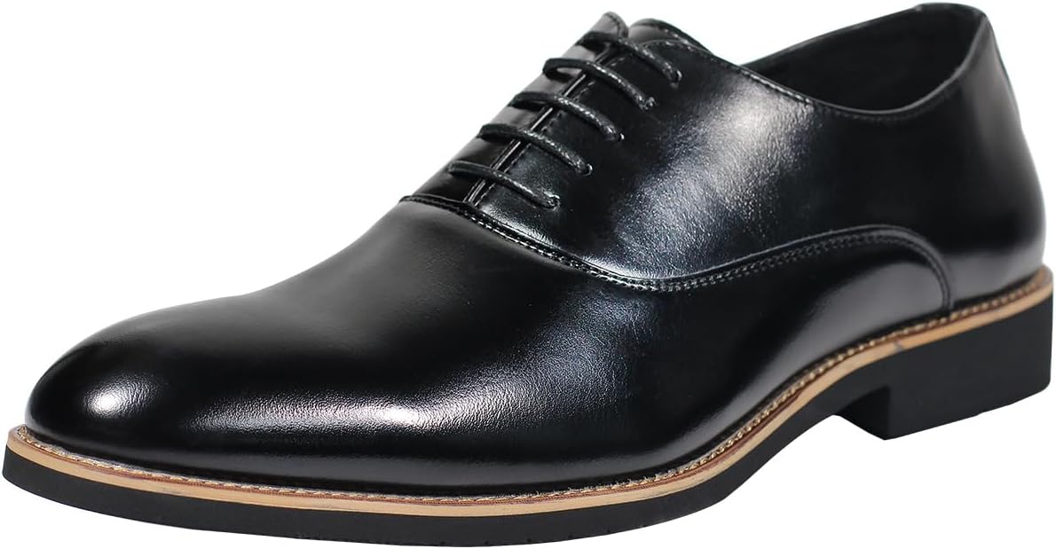 

Мужские оксфорды zpllsbratos с заостренным носком, кожаные классические туфли на шнуровке, современные формальные туфли, черный