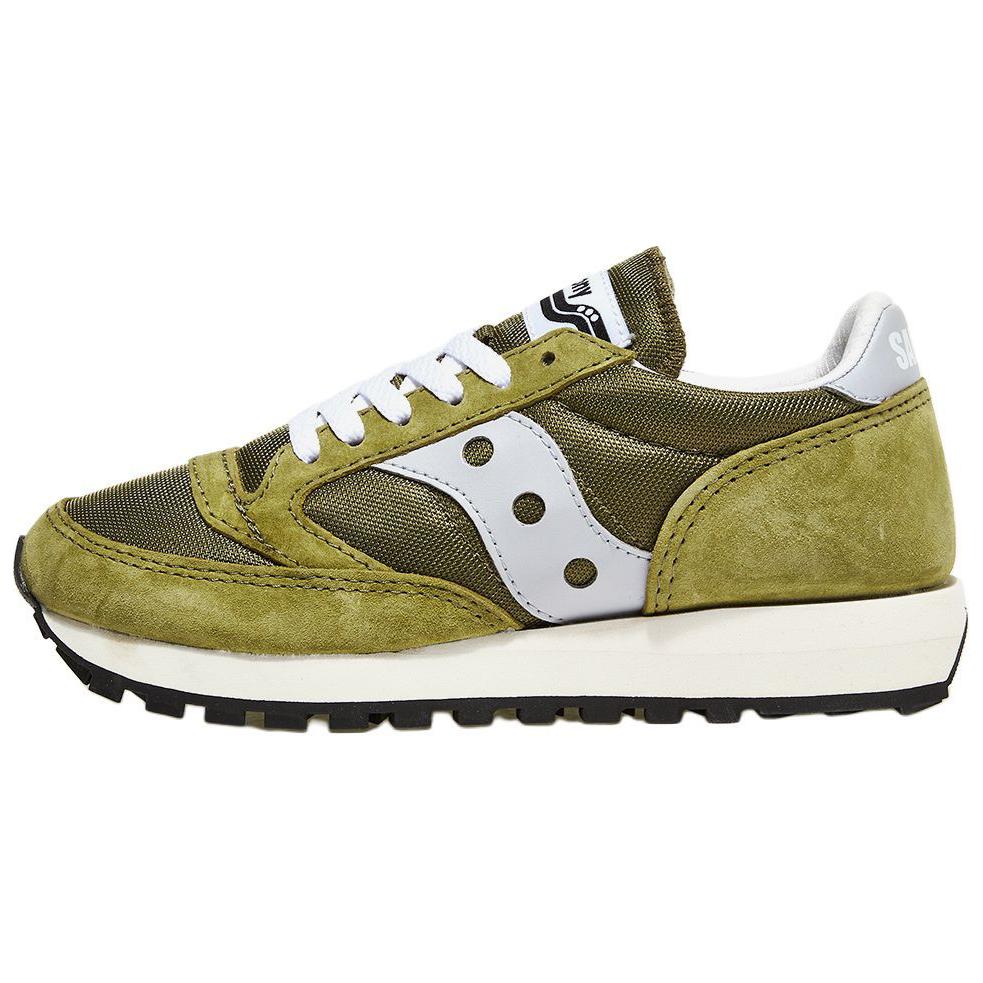 

Saucony Кроссовки Jazz 81 с антискользящим покрытием, износостойкие, повседневные, низкие, мужские, оливково-зеленые