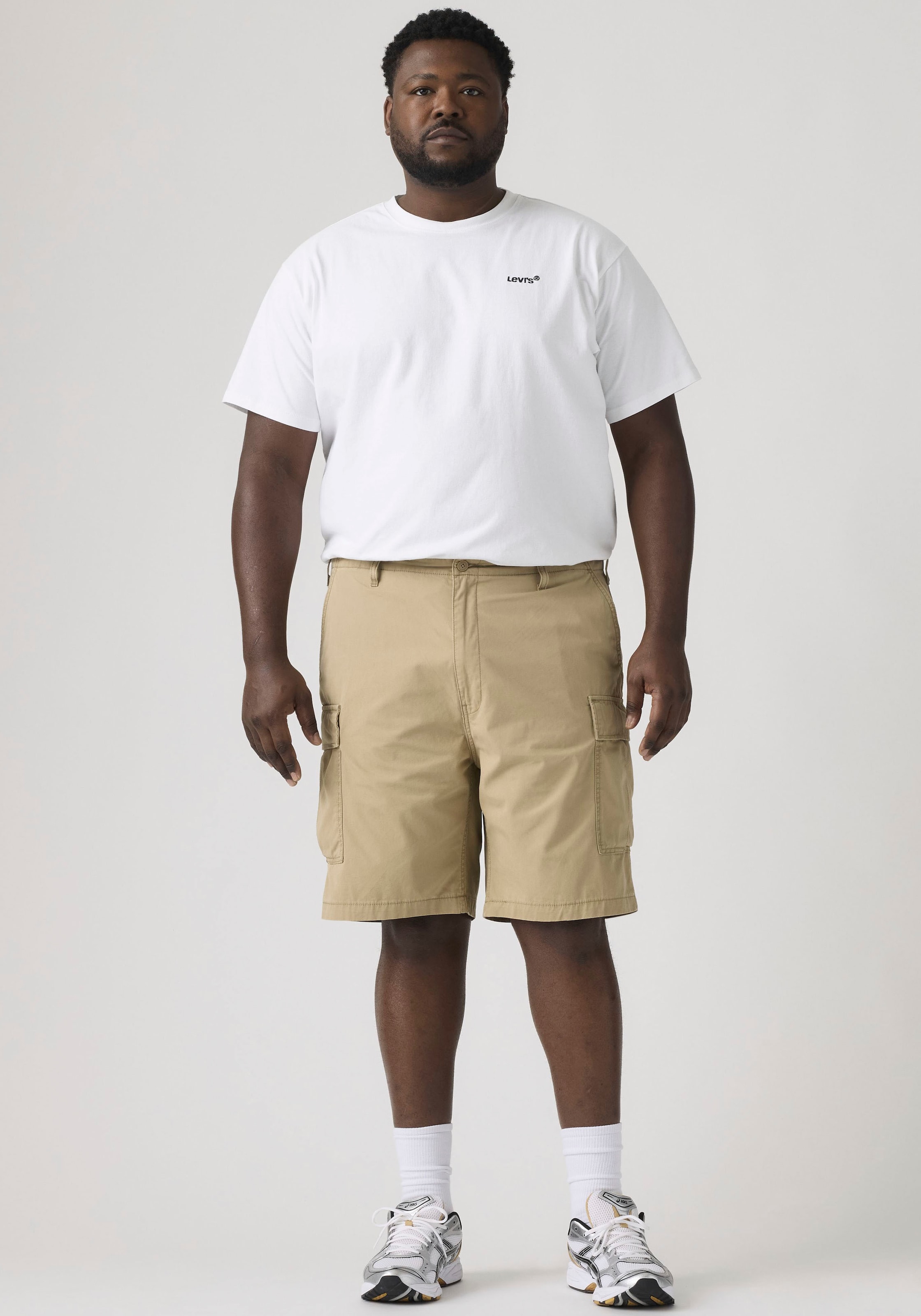 Levi's Big & Tall Карго-шорты Regular в цвете Sand — фото 3